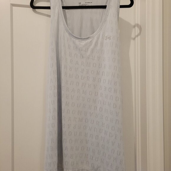Women's UA Velocity Wordmark Jacquard Tank - Picture 1 of 3